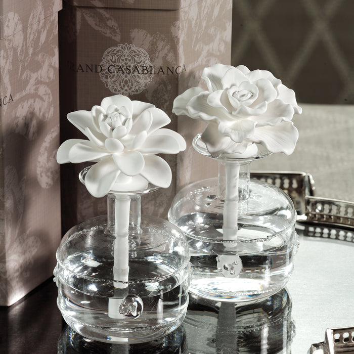 Zodax Grand Casablanca Porcelain Diffuser, Casablanca Lily