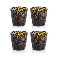 Zodax Sahara Tortoise Tumbler, Set of 4
