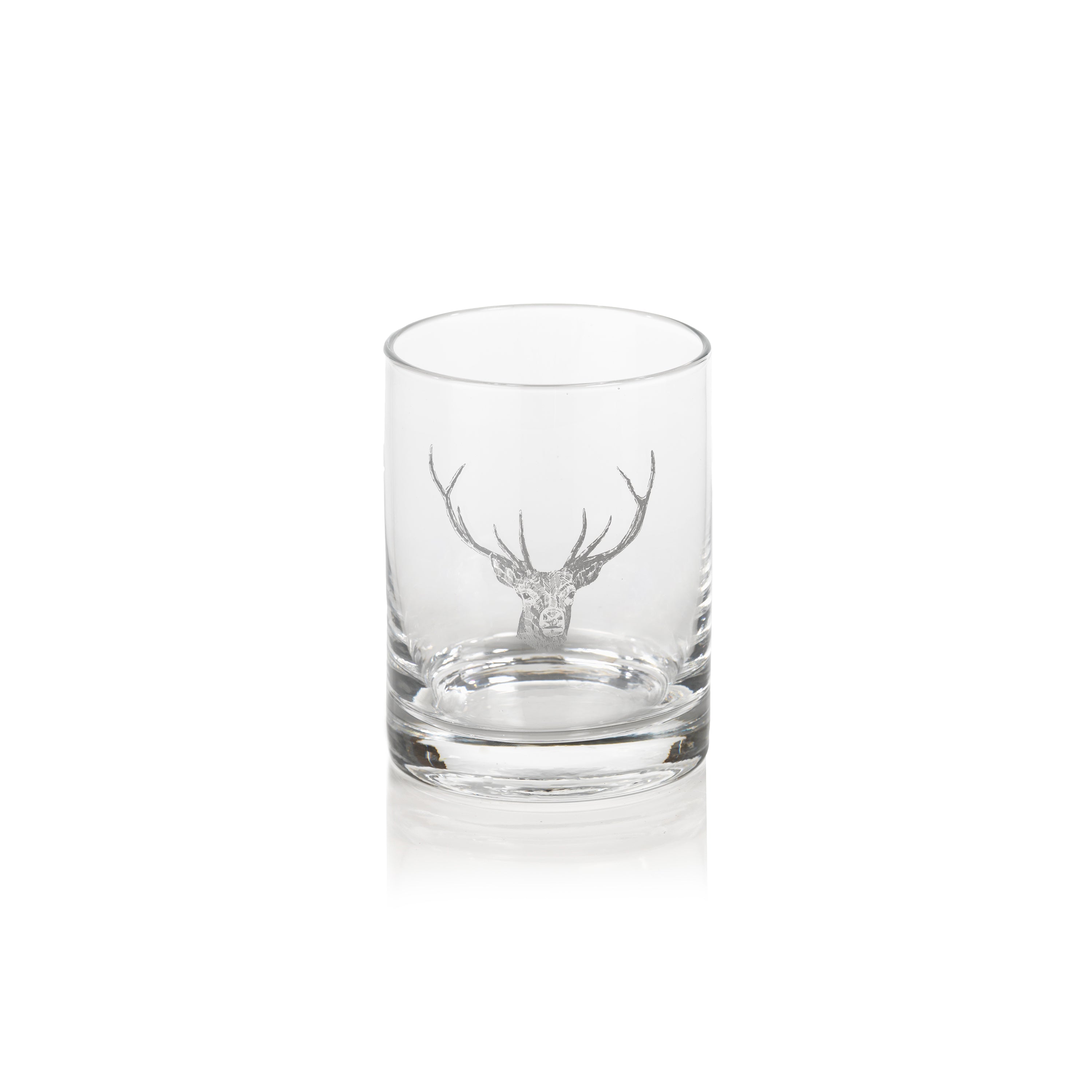 Zodax Stag Head Double Old Fashioned Glasses, Set of 6 – Design Shop By ...
