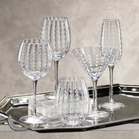 Zodax 8.5-Inch Tall Fintan Wine Goblets, Set of 6