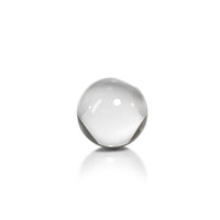 Zodax 3.5-Inch Diameter Jacy Crystal Glass Balls, Set of 2
