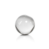 Zodax 4.5-Inch Diameter Jacy Crystal Glass Balls, Set of 2