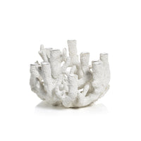 Zodax 12-Tier Cayo Coral Polyresin Taper Candle Holder