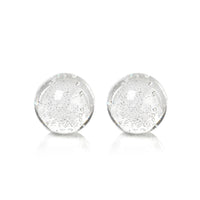 Zodax 3.5-Inch Crystal Fill Ball with Bubbles,  Set of 2
