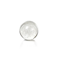 Zodax 4-Inch Crystal Fill Ball with Bubbles,  Set of 2