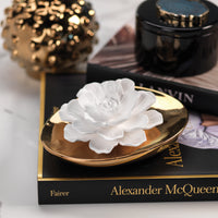 Zodax Dream Porcelain Flower Diffuser, Moroccan Peony Fragrance