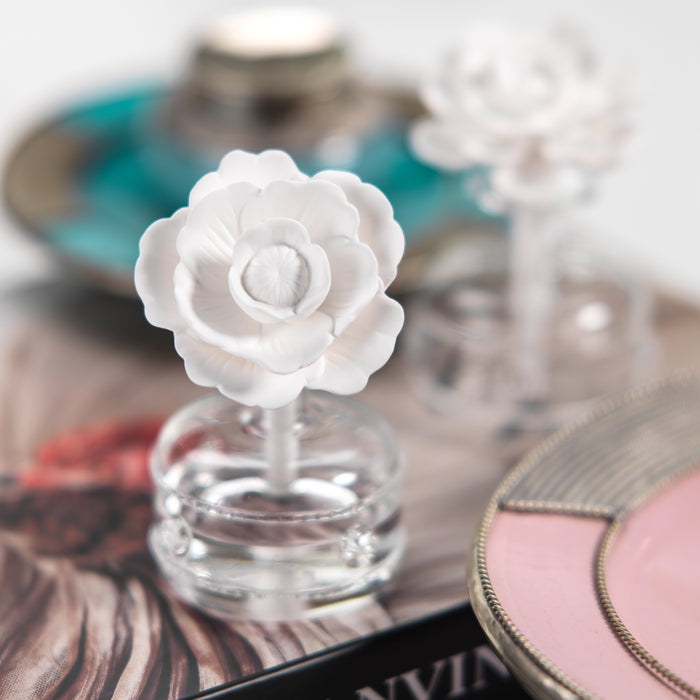 Zodax Mini Grand Casablanca Porcelain Diffuser, Tahitian Gardenia