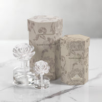 Zodax Grand Casablanca Porcelain Diffuser, Moroccan Peony