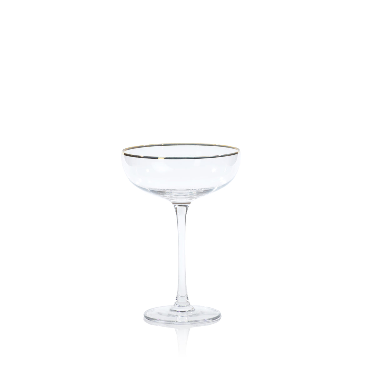 Zodax 7.25" Tall Martini Glasses, Set of 4