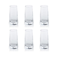 Zodax Kaberi Hammered Shot Glasses, Set of 6