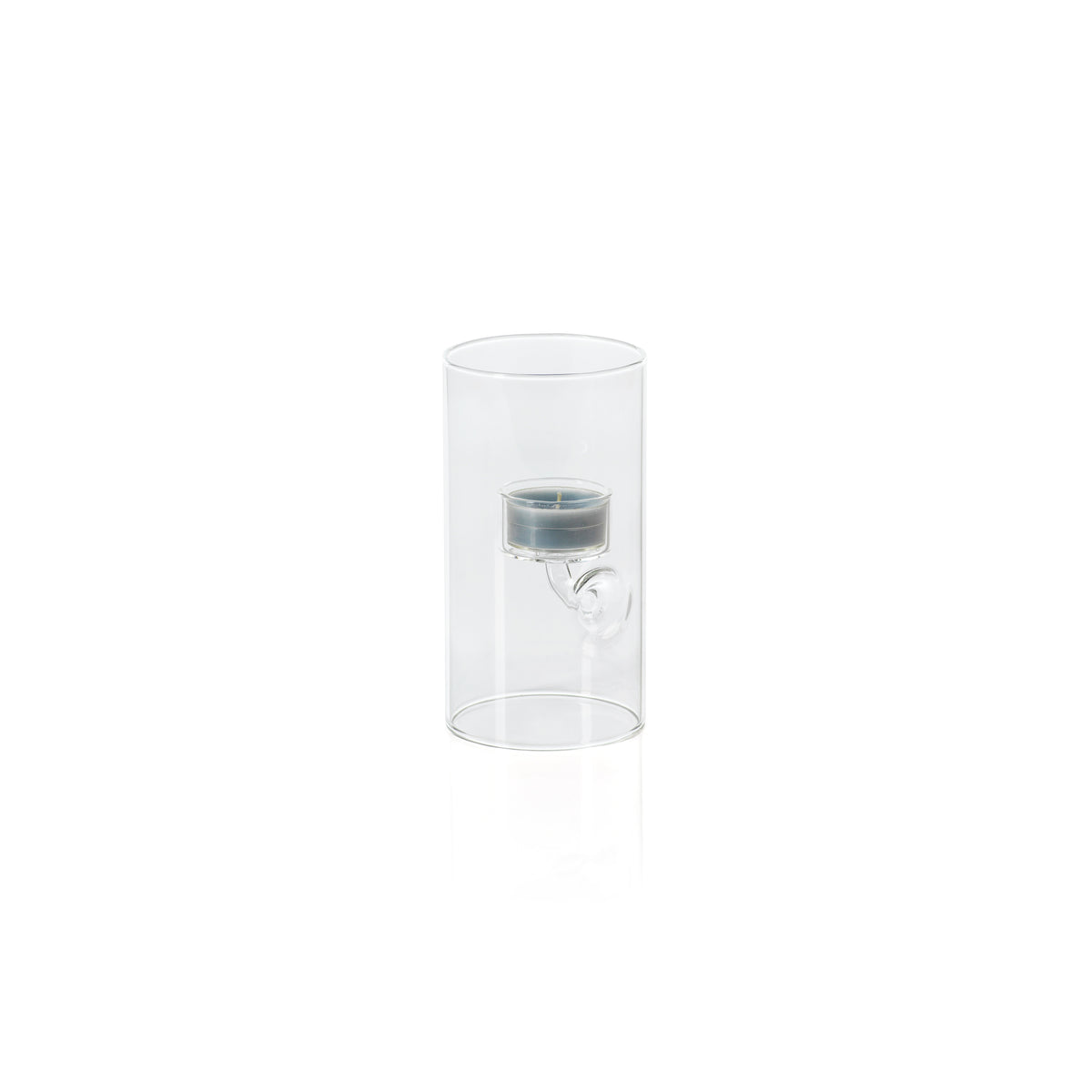 Zodax Kelly 4-Piece Set Glass Tealight Holder/Hurricane, Large