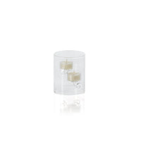 Zodax Kelly 4-Piece Set Double Tealight Holder/Hurricane