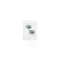 Zodax Kelly 4-Piece Set Double Tealight Holder/Hurricane
