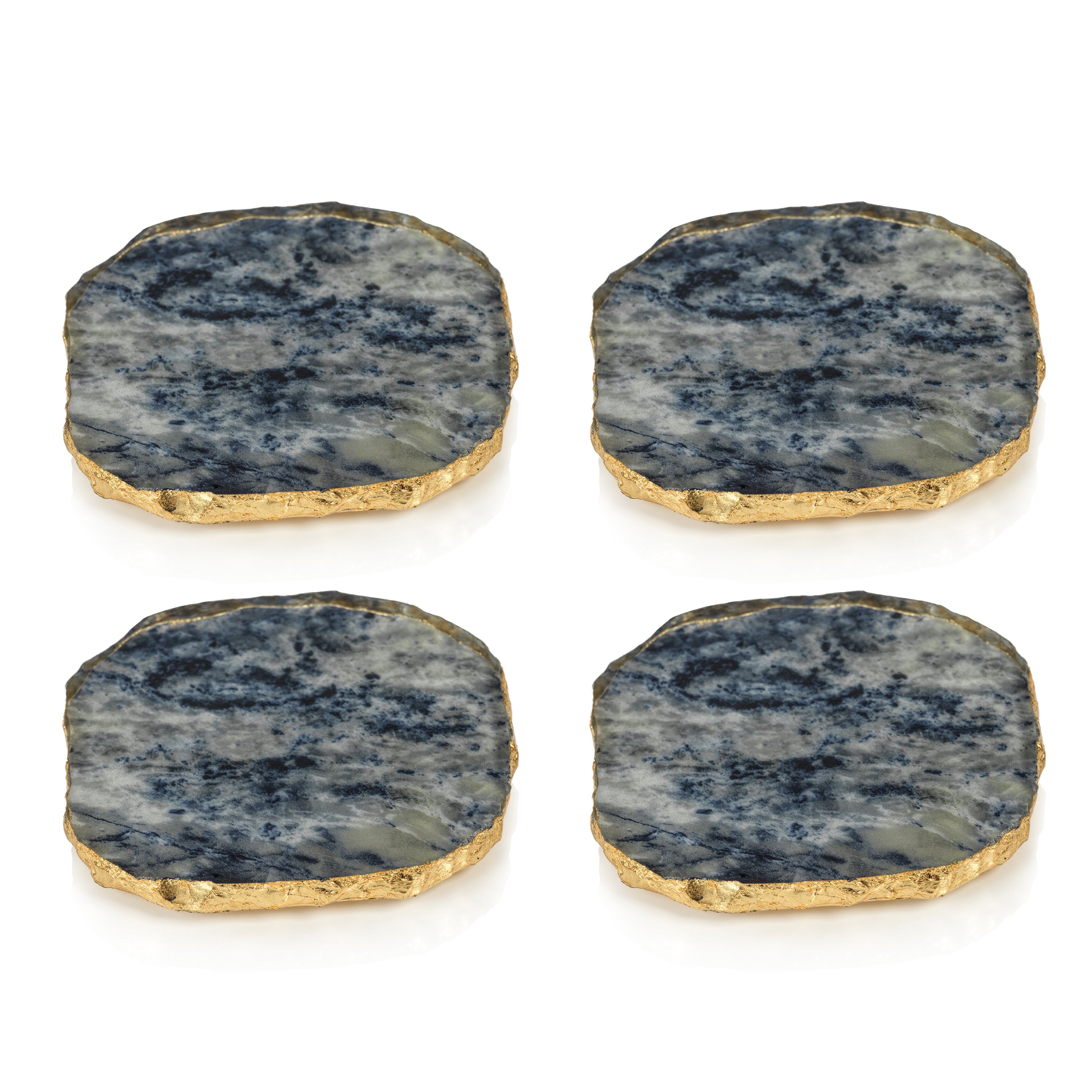 Zodax Agate Marble Coasters