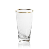 Zodax Cappelletti Tapered Highball Glasses, Set of 4
