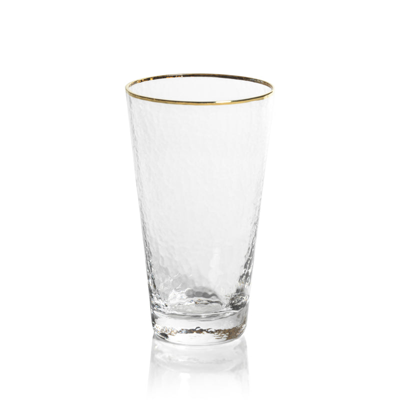 Zodax Cappelletti Tapered Highball Glasses, Set of 4
