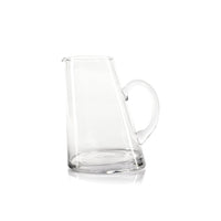 Zodax Shiva Leaning Glass Pitcher, 1850 ml