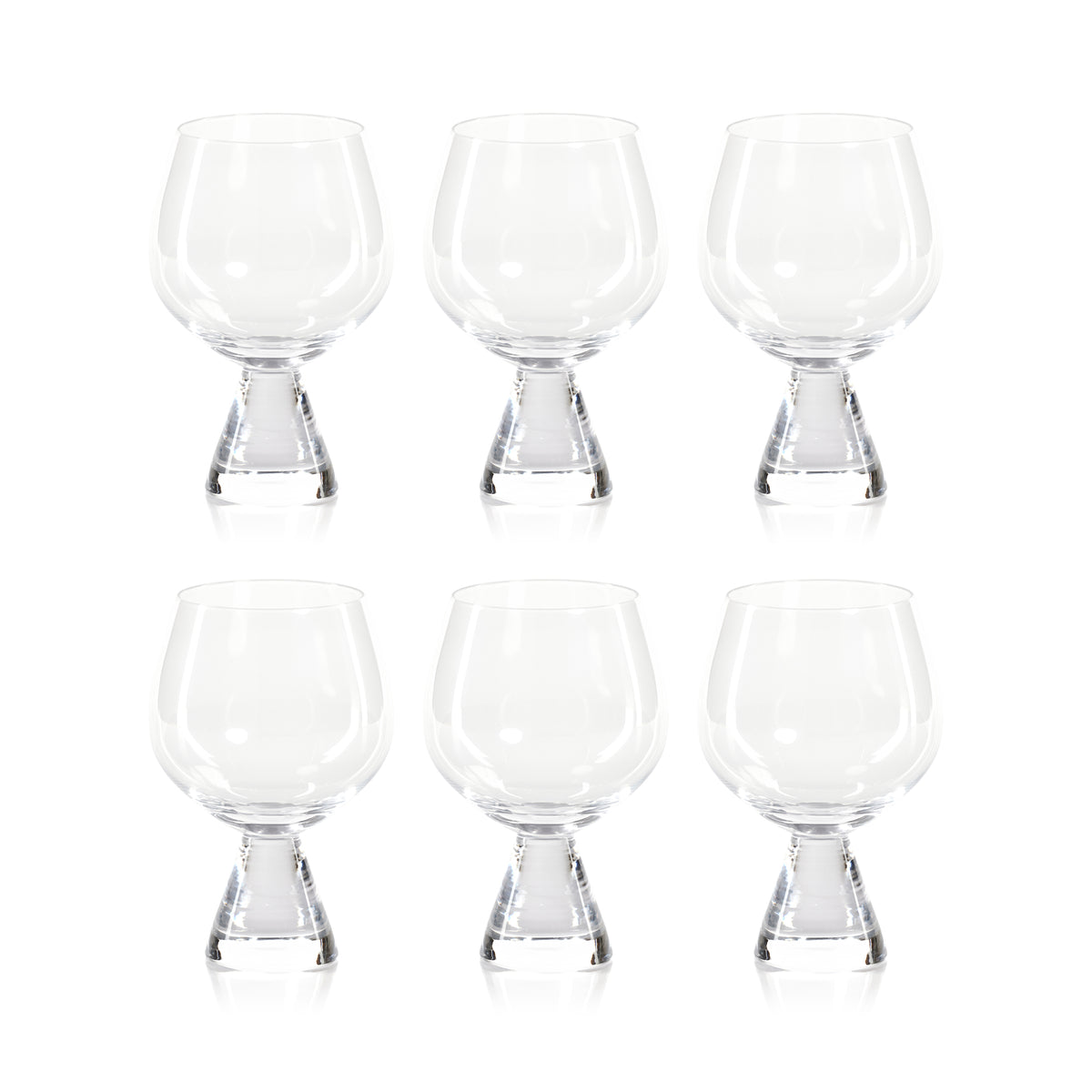 Zodax Stella Cocktail Glasses, Set of 6