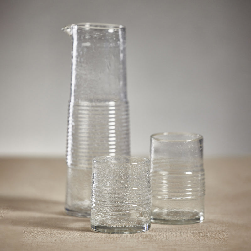 Zodax Langston Bubble Highball Glasses, Set of 6