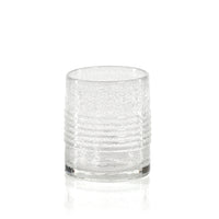 Zodax Langston Bubble Double Old Fashioned Glasses, Set of 6