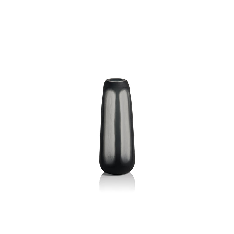 Zodax Arya Hand-Cut Glass Vase, 4.25" x 11"