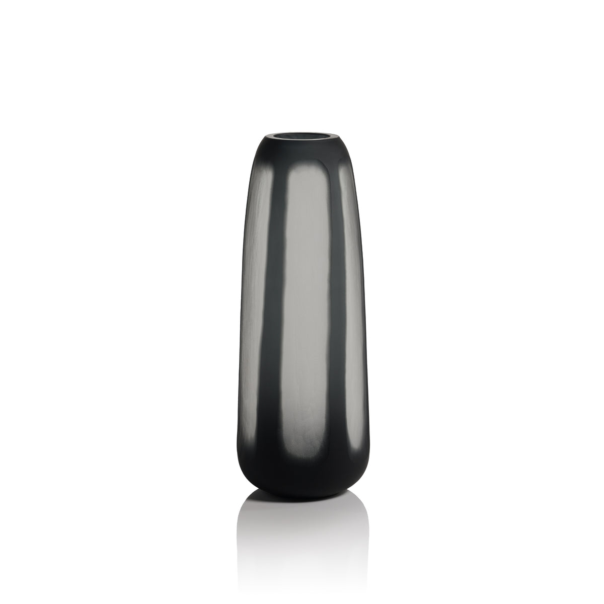 Zodax Arya Hand-Cut Glass Vase, 6" x 16"
