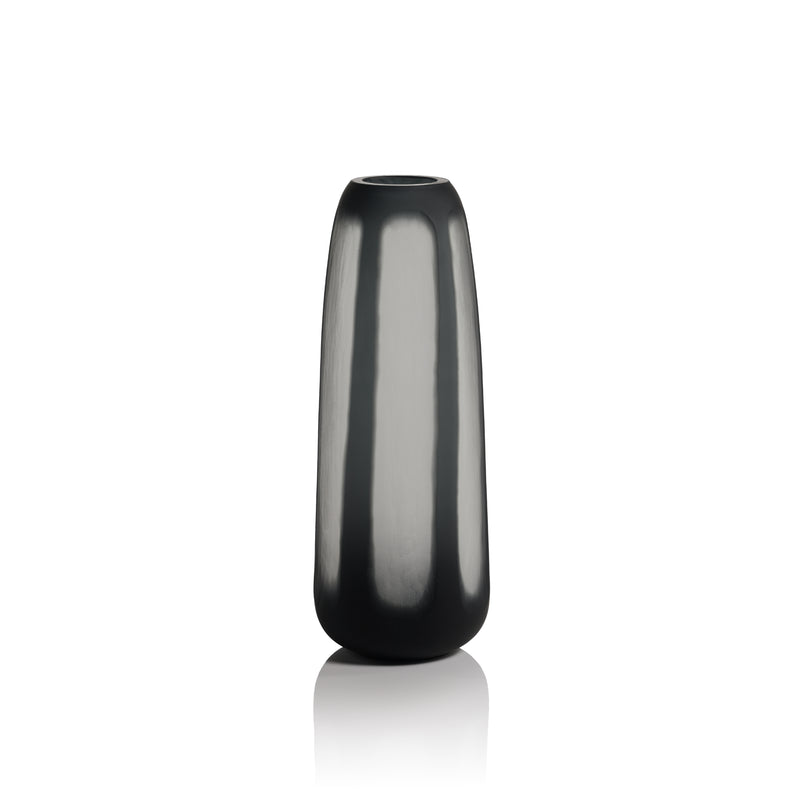 Zodax Arya Hand-Cut Glass Vase, 6" x 16"