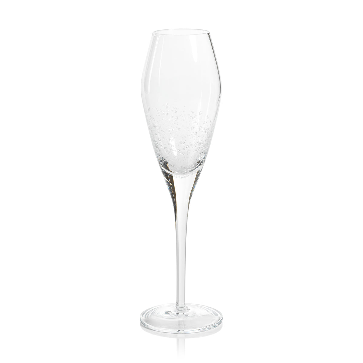 Zodax Chartrons Bubble Champagne Flutes, Set of 4