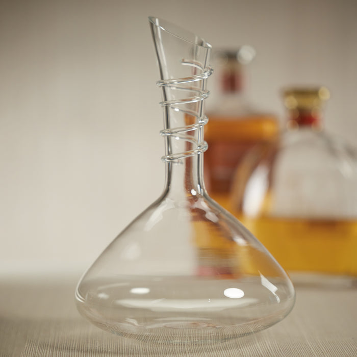 Zodax Bacalan Hand Made Glass Wine Decanter