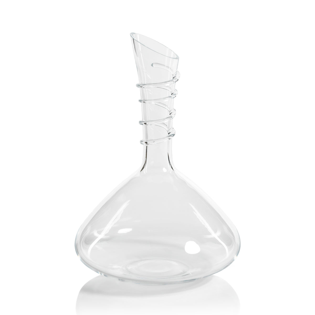 Zodax Bacalan Hand Made Glass Wine Decanter