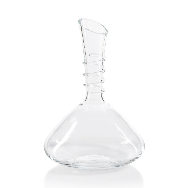Zodax Bacalan Hand Made Glass Wine Decanter