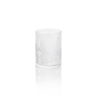 Zodax Chadwell Rippled Rock Glasses, Set of 6