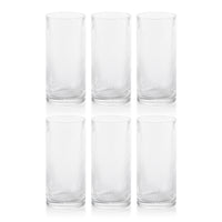 Zodax Chadwell Rippled Highball Glasses, Set of 6