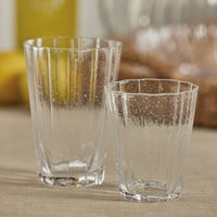 Zodax Barletta Bubble Tumbler Glasses, Set of 4