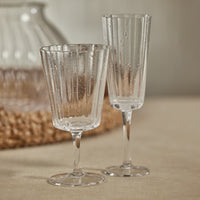 Zodax Barletta Bubble Wine Glasses, Set of 4