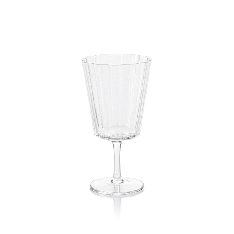 Zodax Barletta Bubble Wine Glasses, Set of 4