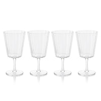 Zodax Barletta Bubble Wine Glasses, Set of 4