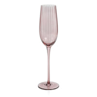 Zodax Malden Optic Champagne Flutes, Wine, Set of 4