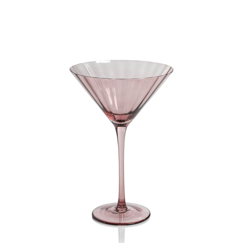 Zodax Malden Optic Martini Glasses, Wine, Set of 4