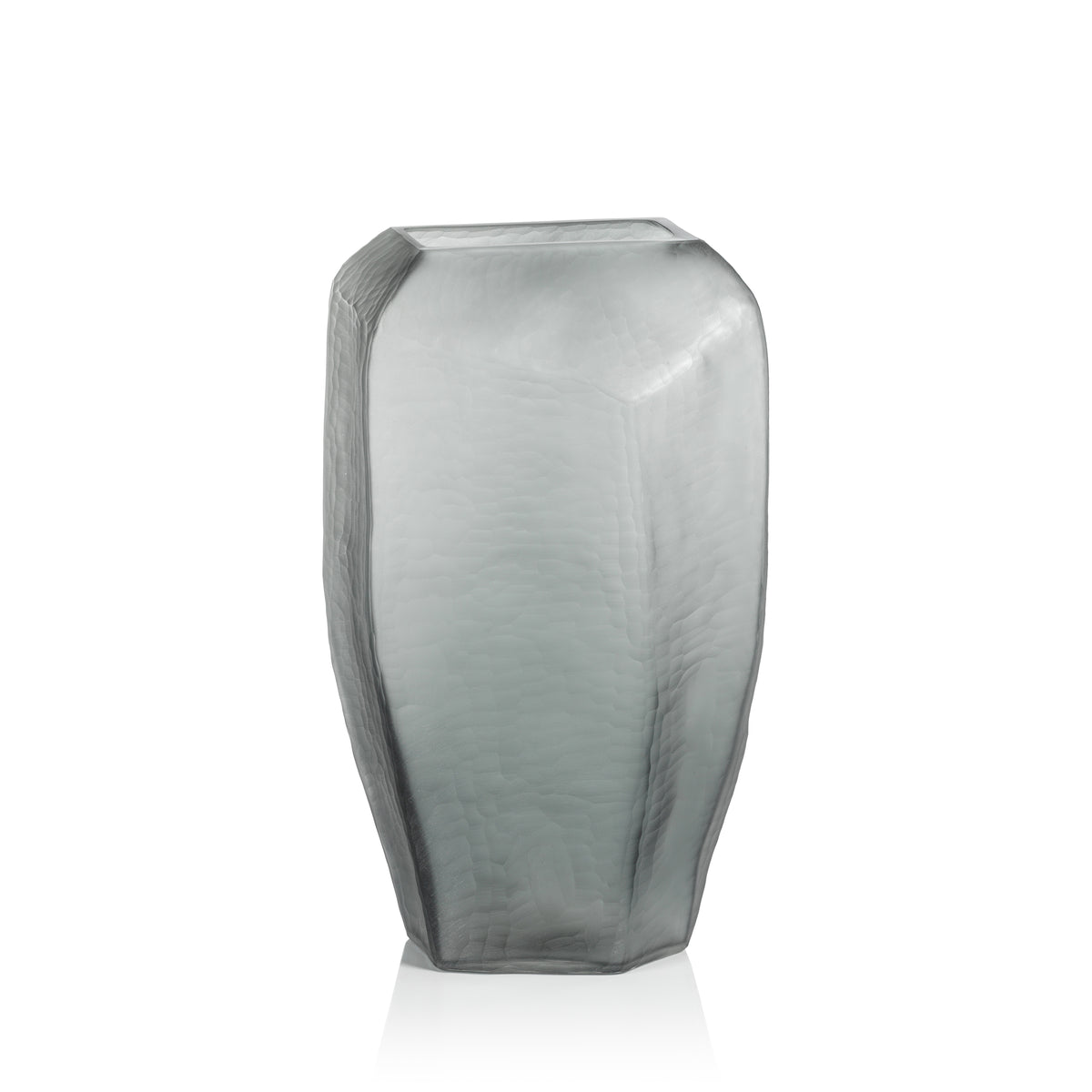 Zodax Beckton Cut Glass Vase, Small