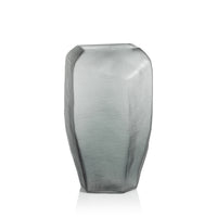 Zodax Beckton Cut Glass Vase, Small