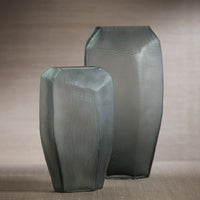 Zodax Beckton Cut Glass Vase, Large