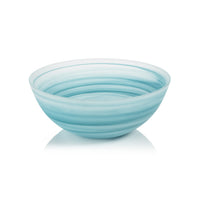 Zodax Barren 9.75" Alabaster Glass Bowls, Set of 2