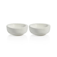 Zodax Modica 7.25" Soft Organic Shape Ceramic Bowls, Set of 2