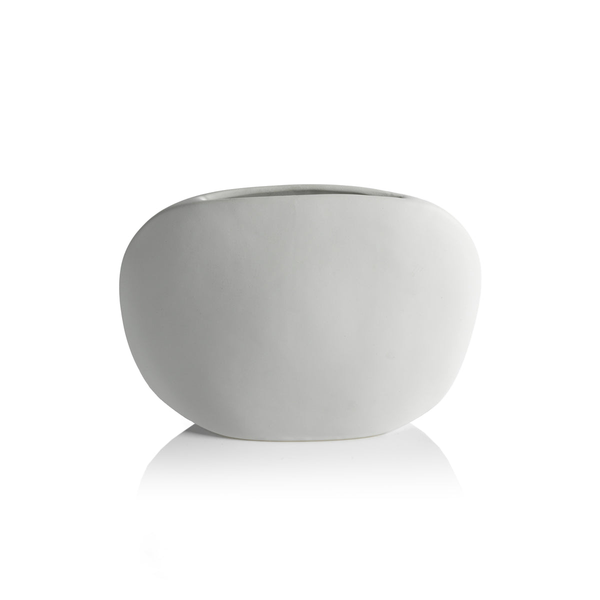 Zodax Kornati Organic Shape Ceramic Vase, Small