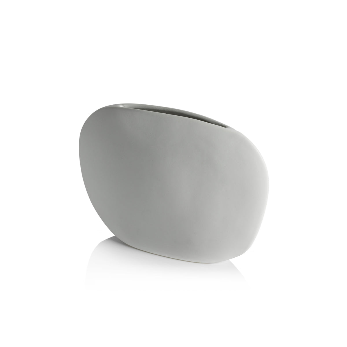 Zodax Kornati Organic Shape Ceramic Vase, Small