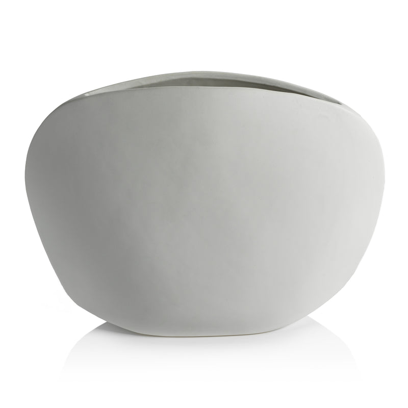 Zodax Kornati Organic Shape Ceramic Vase, Large