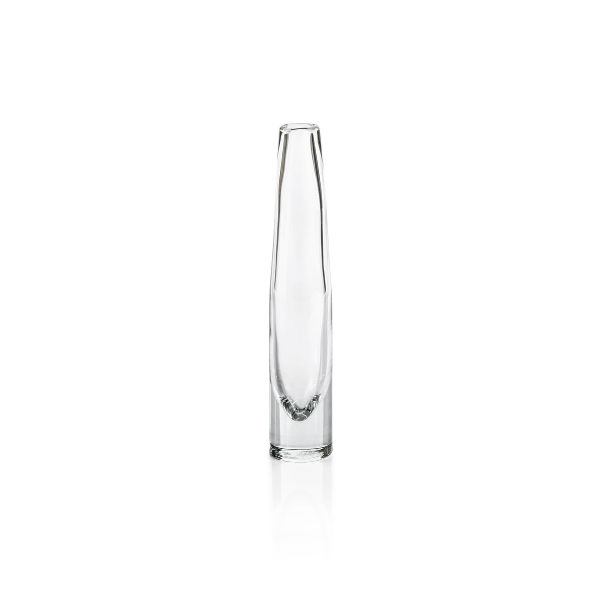 Zodax Torcy Slim Clear Vase, Small