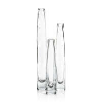 Zodax Torcy Slim Clear Vase, Small