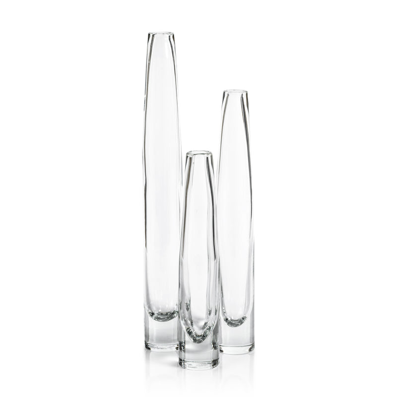 Zodax Torcy Slim Clear Vase, Large